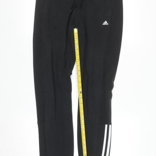 Adidas Men's Black Sport Essentials Jogger Trousers M/L Climalite
