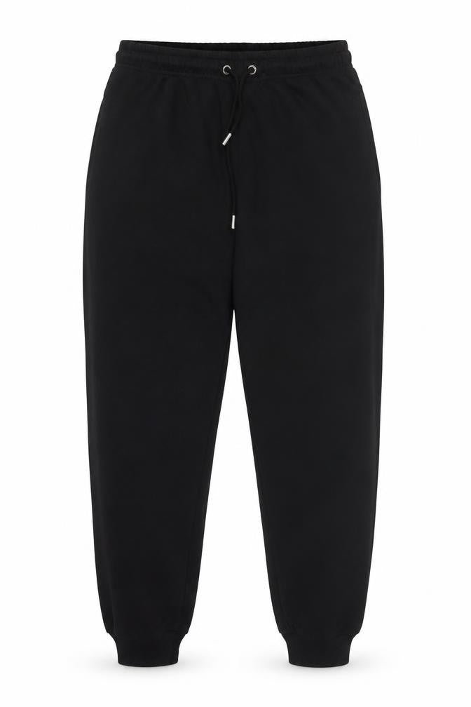 Boohoo Womens Black Jogger Sweatpants Size 12 Elastic Waist