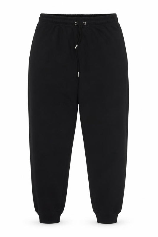 Boohoo Womens Black Jogger Sweatpants Size 12 Elastic Waist