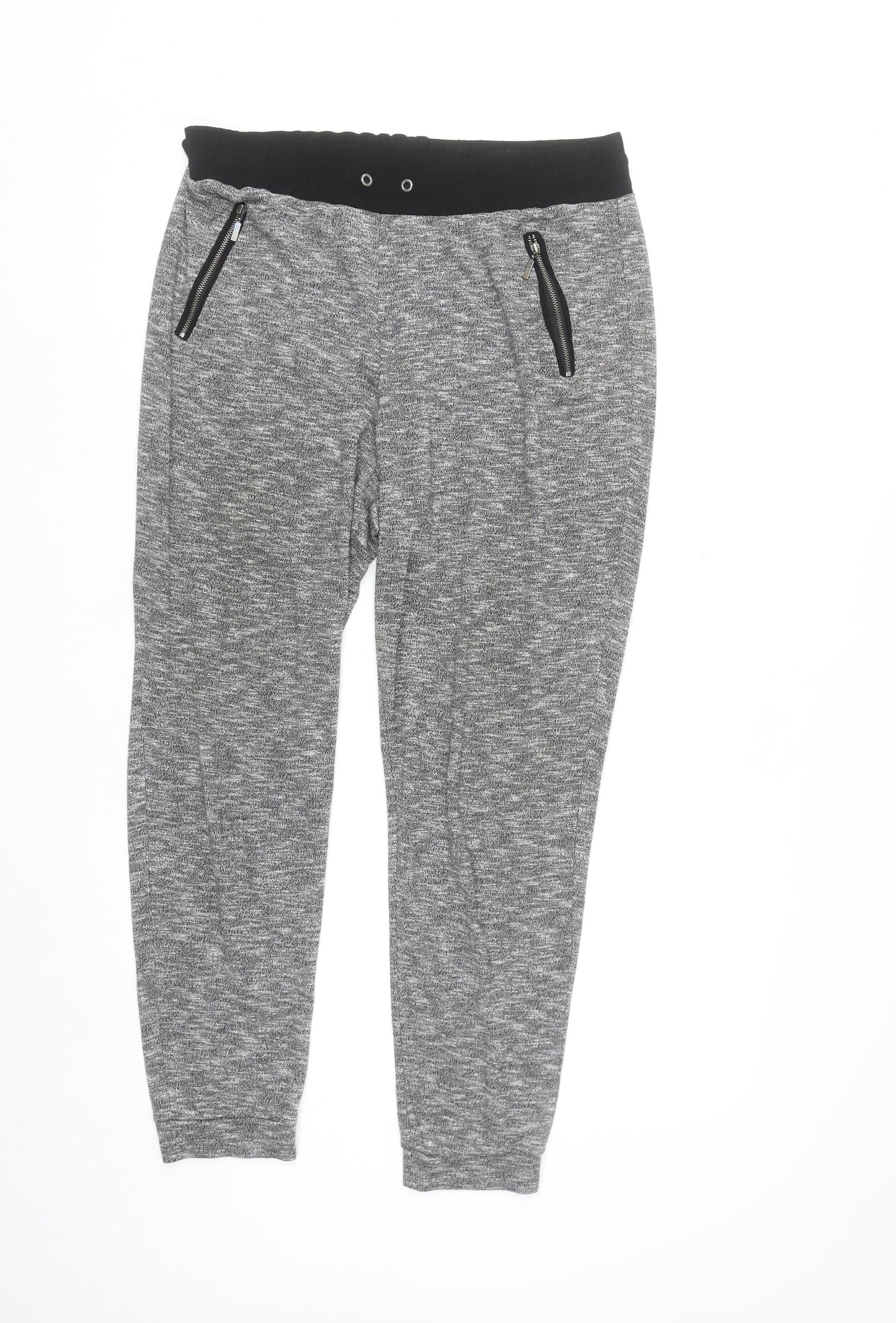 Marks and Spencer Womens Grey Size 14 Jogger Trousers