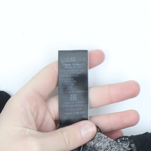 Marks and Spencer Womens Grey Size 14 Jogger Trousers