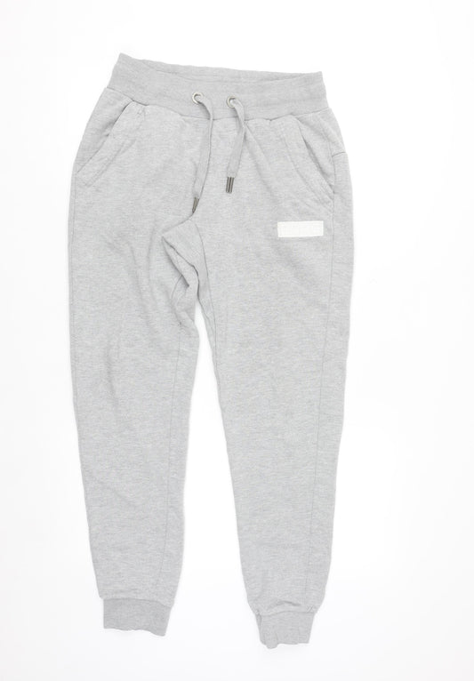 Björn Borg Men's Grey Jogger Sweatpants S Regular Fit Tapered