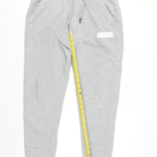 Björn Borg Men's Grey Jogger Sweatpants S Regular Fit Tapered