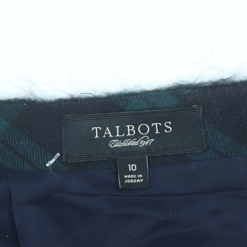 Talbots Women’s Multicoloured Wool Pencil Skirt Size 10 Lined Tweed