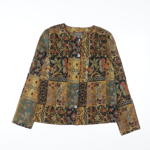 Van Heusen Women’s Multicoloured Bohemian Button Cardigan M