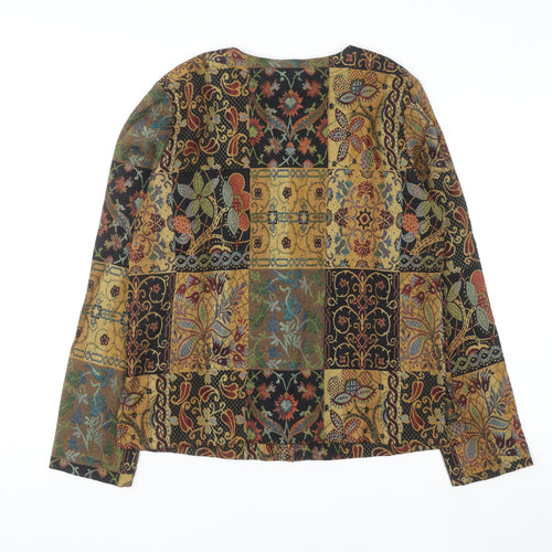 Van Heusen Women’s Multicoloured Bohemian Button Cardigan M