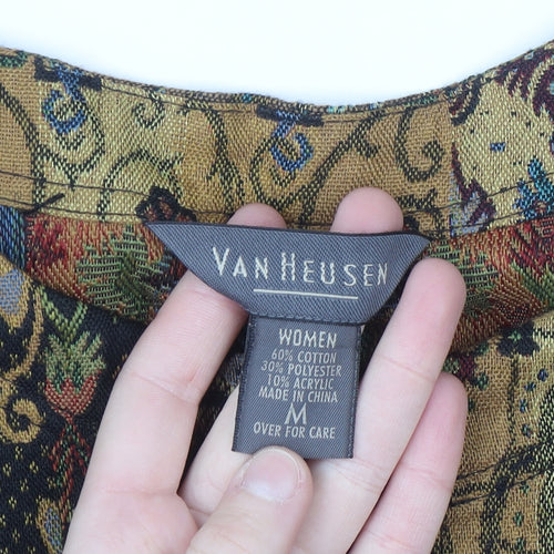 Van Heusen Women’s Multicoloured Bohemian Button Cardigan M