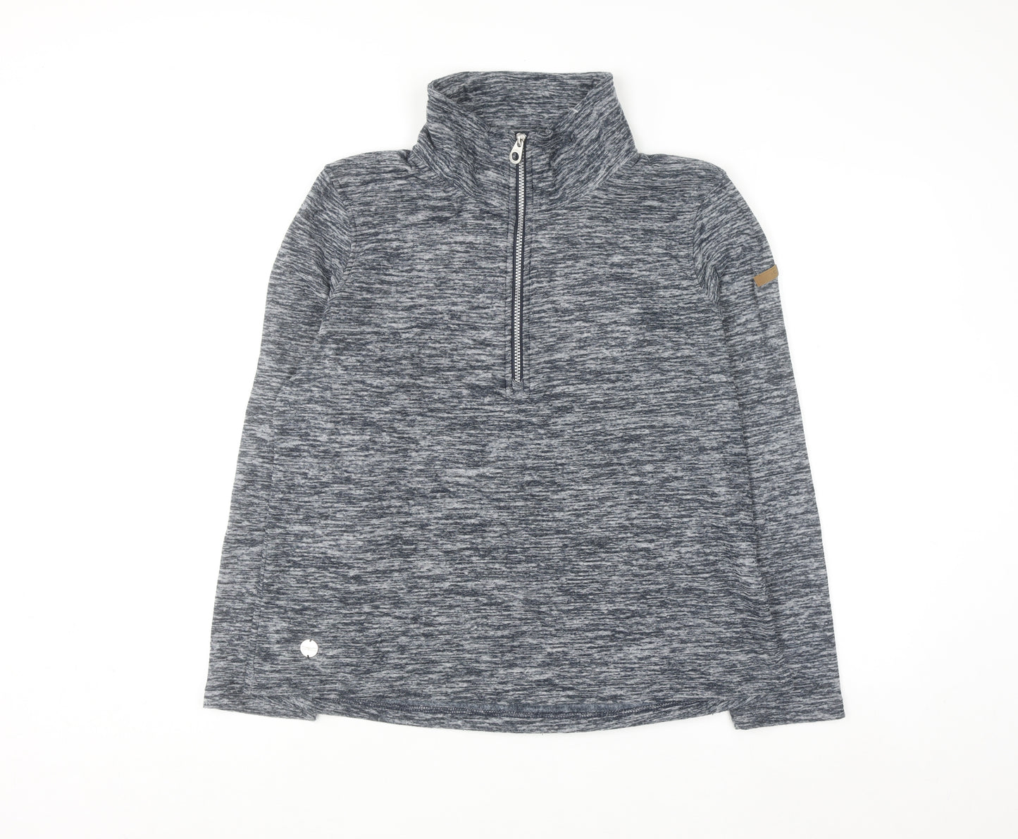 Regatta Great Outdoors Women's Grey 1/2 Zip Fleece Pullover Size 14