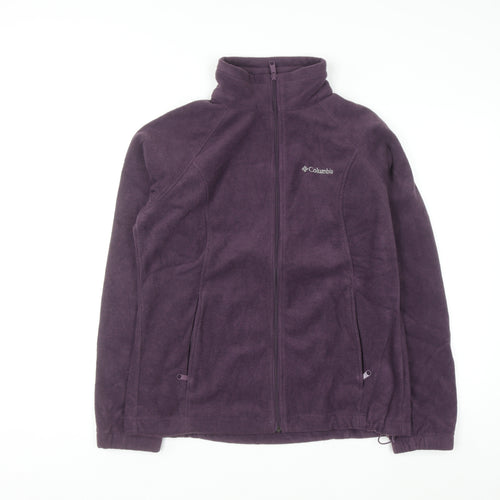 Columbia Women's Purple Full Zip Fleece Jacket Size L