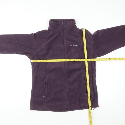 Columbia Women's Purple Full Zip Fleece Jacket Size L