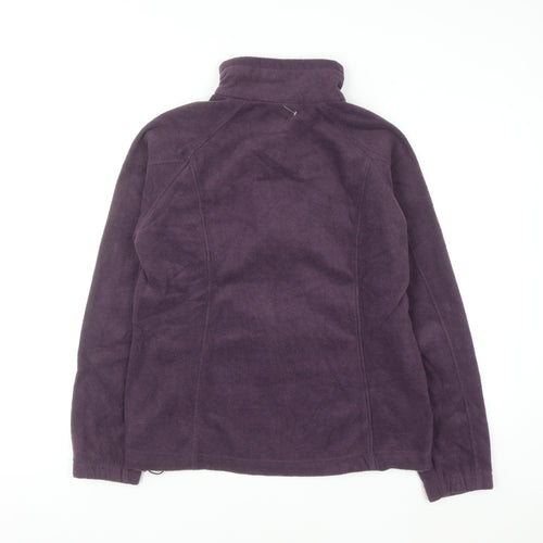 Columbia Women's Purple Full Zip Fleece Jacket Size L