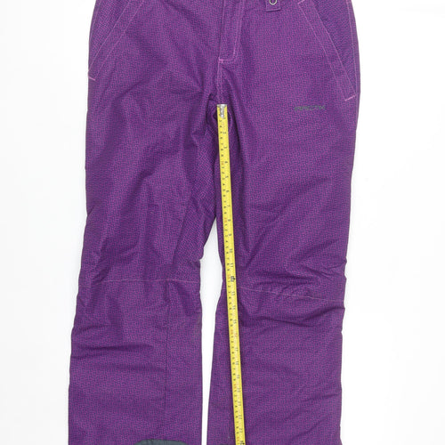 Arctix Women's Purple Insulated Waterproof Snow Pants M Regular Fit
