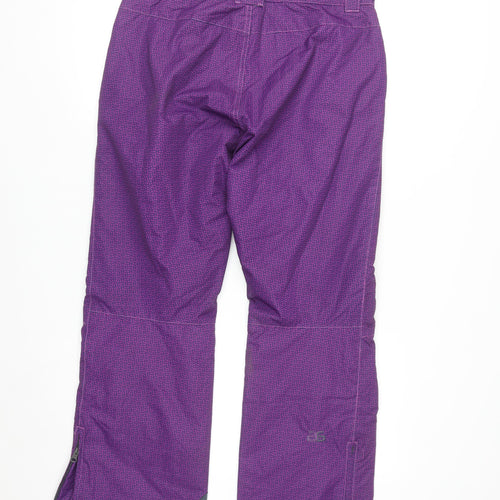 Arctix Women's Purple Insulated Waterproof Snow Pants M Regular Fit