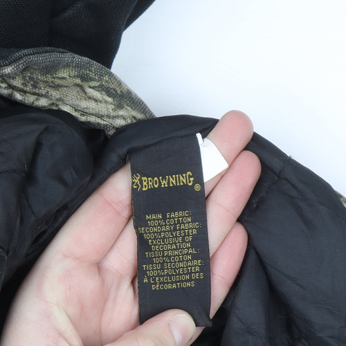 Browning Men's Camouflage Cotton Jacket Medium Hunting Outdoor