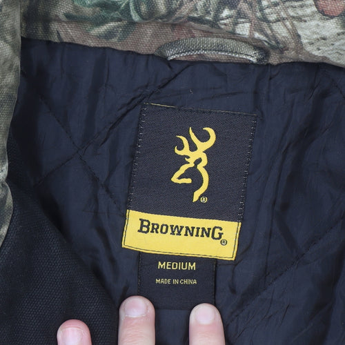 Browning Men's Camouflage Cotton Jacket Medium Hunting Outdoor