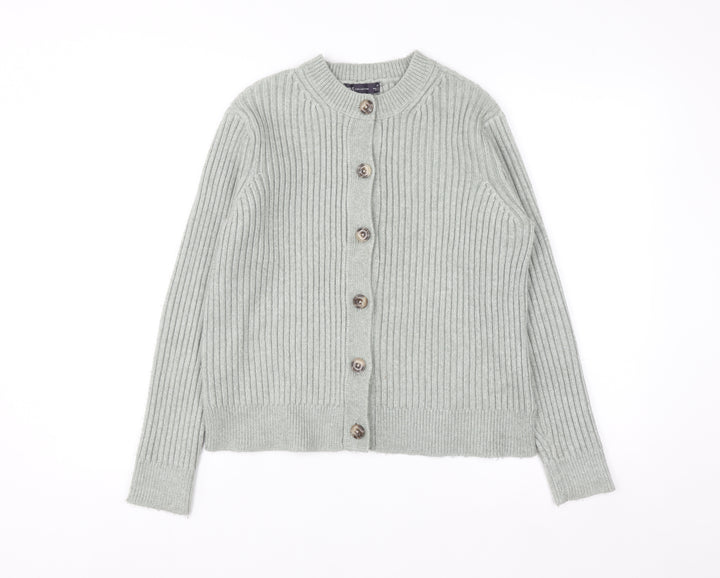 Marks and Spencer Women’s Grey Knit Button Cardigan M