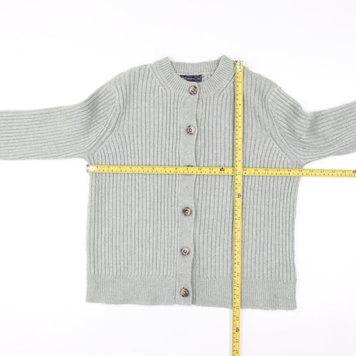 Marks and Spencer Women’s Grey Knit Button Cardigan M