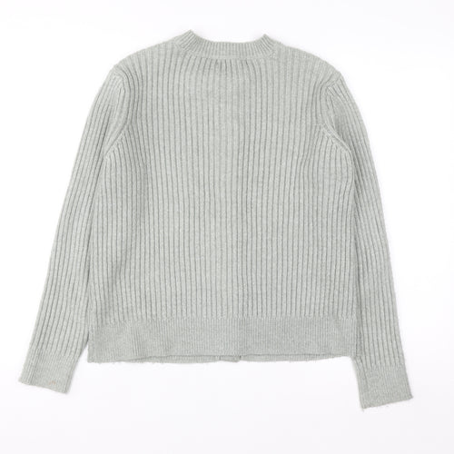 Marks and Spencer Women’s Grey Knit Button Cardigan M