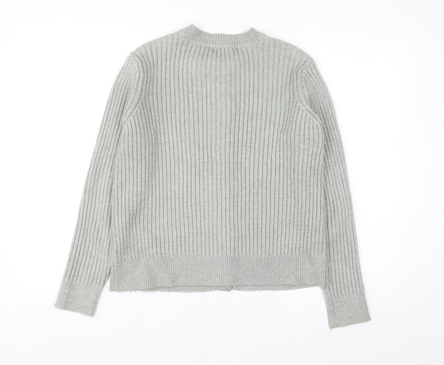 Marks and Spencer Women’s Grey Knit Button Cardigan M