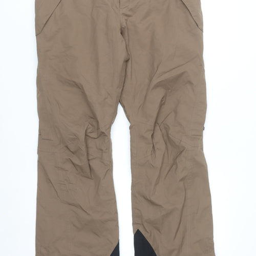 Columbia Unisex Brown M Waterproof Insulated Snow Pants