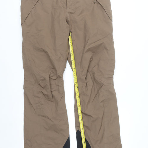 Columbia Unisex Brown M Waterproof Insulated Snow Pants