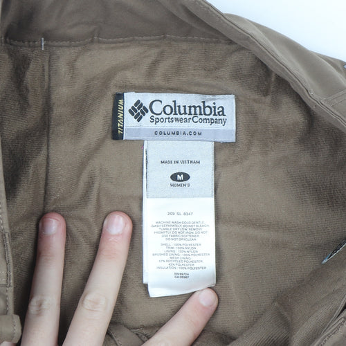 Columbia Unisex Brown M Waterproof Insulated Snow Pants