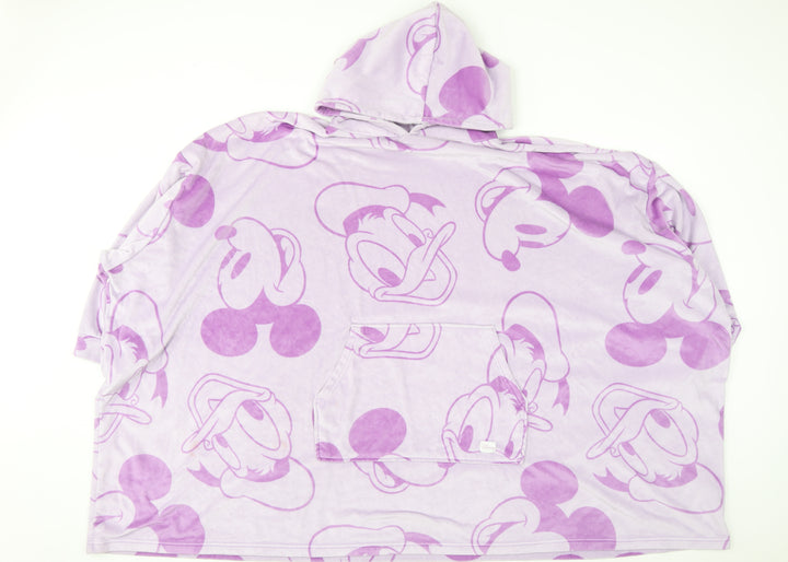 Disney Mickey & Friends Lilac Hooded Fleece Women's Nightshirt Size 20/34
