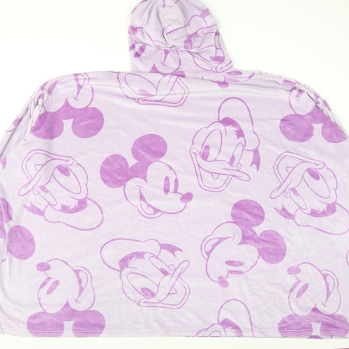 Disney Mickey & Friends Lilac Hooded Fleece Women's Nightshirt Size 20/34
