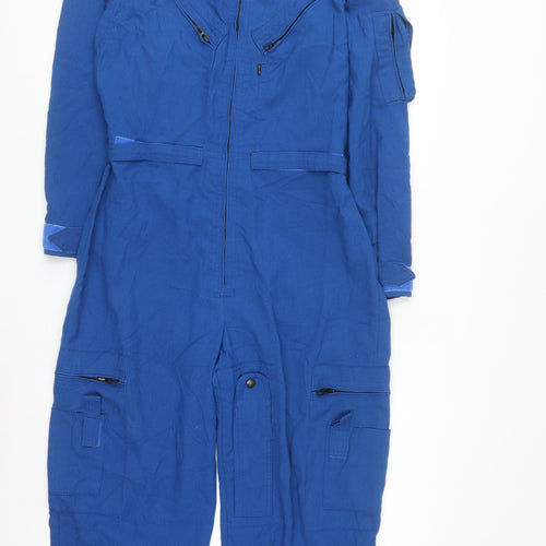Gibson & Barnes Women's Blue Military Flight Suit Jacket Size 14