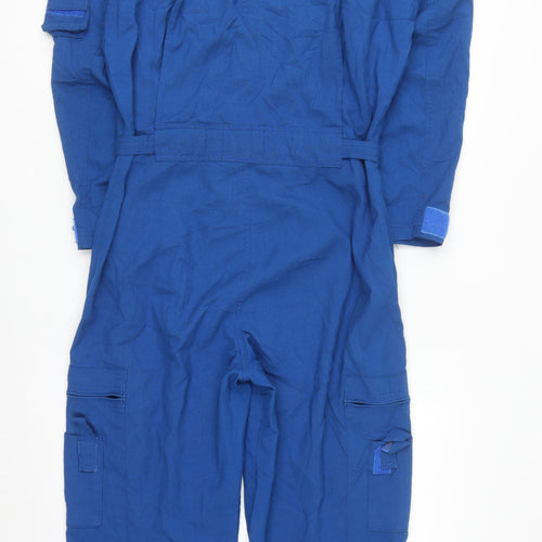 Gibson & Barnes Women's Blue Military Flight Suit Jacket Size 14
