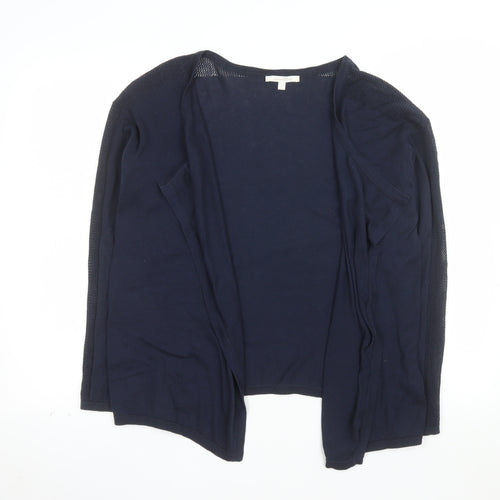 Tom Tailor Denim Women's Blue Cotton Open Cardigan XL