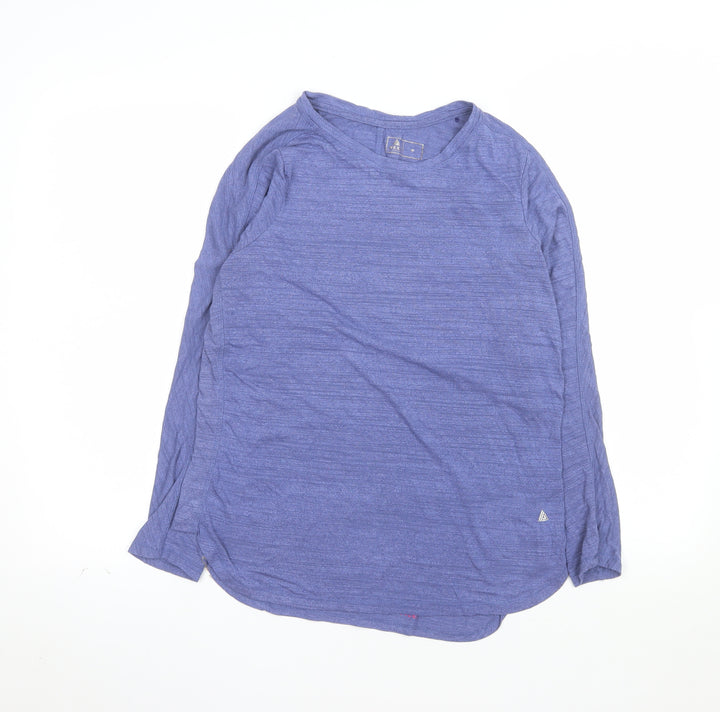 Next Women’s Blue Long Sleeve Basic T-Shirt M Regular Fit
