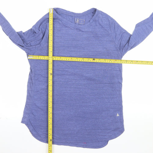 Next Women’s Blue Long Sleeve Basic T-Shirt M Regular Fit