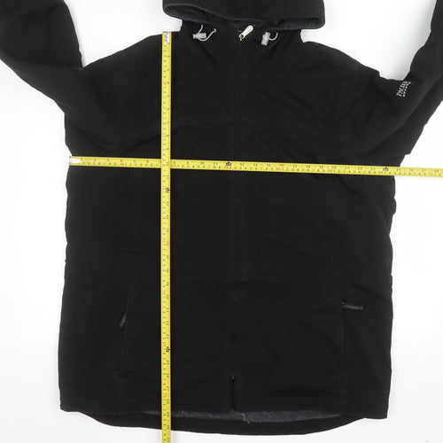 Pacific Trail Women's Black XL Hooded Softshell Parka Jacket