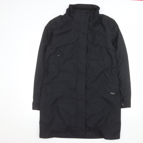 FarWest Women's Black Long Waterproof Parka Coat Size M