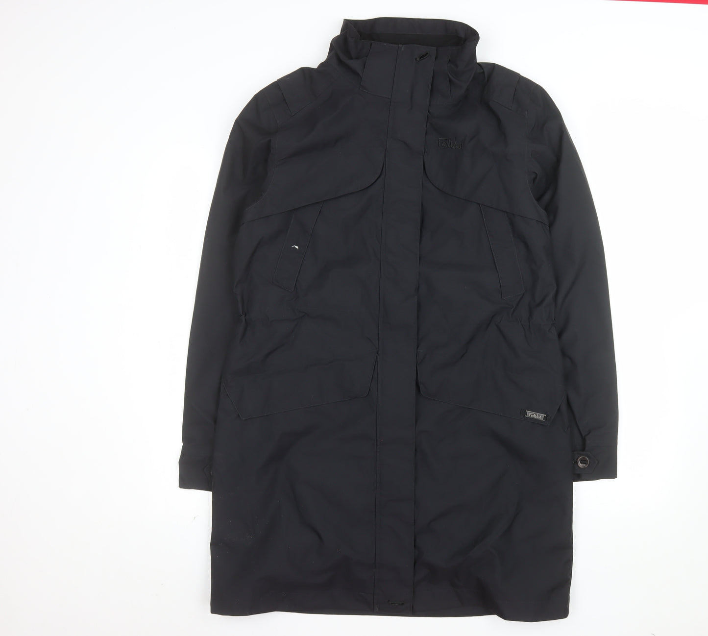 FarWest Women's Black Long Waterproof Parka Coat Size M