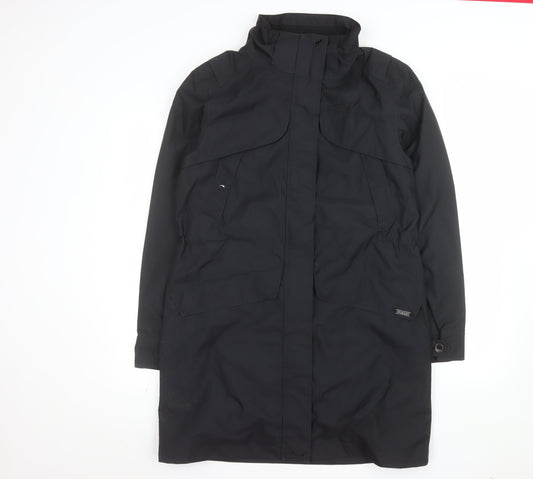 FarWest Women's Black Long Waterproof Parka Coat Size M