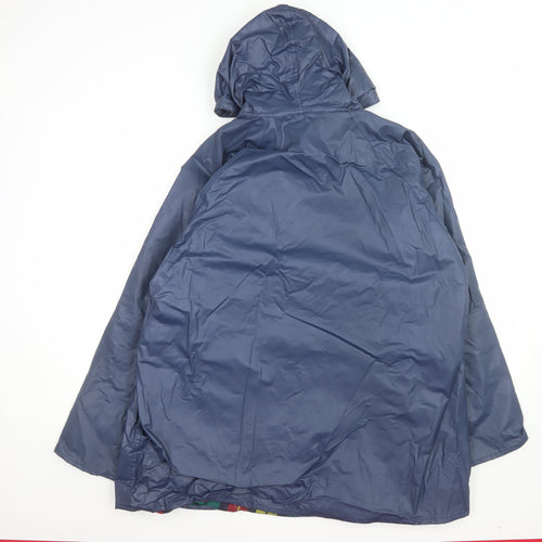 Misty Harbor Men's Blue 3XL Hooded Waterproof Rain Coat