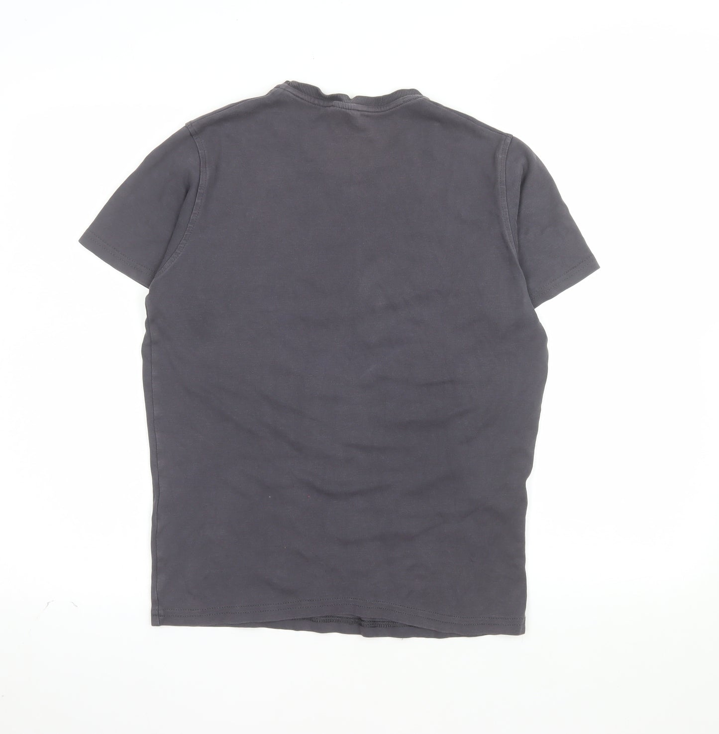 Paul Smith Men's Black Music Headphones Graphic Cotton T-Shirt Size S