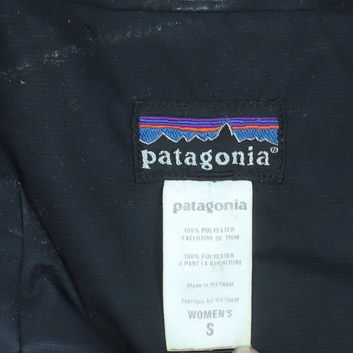 Patagonia Women's Black Waterproof Rain Jacket Size S