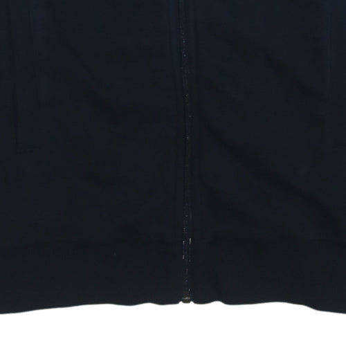 Fred Perry Men's Black Full Zip Sweatshirt Size L Classic Style