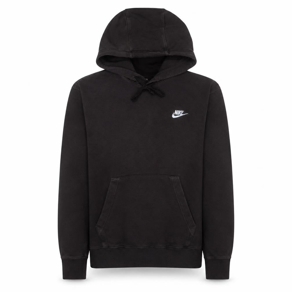 Front view of Nike Men's Brown Pullover Hoodie XS Fleece Sweatshirt