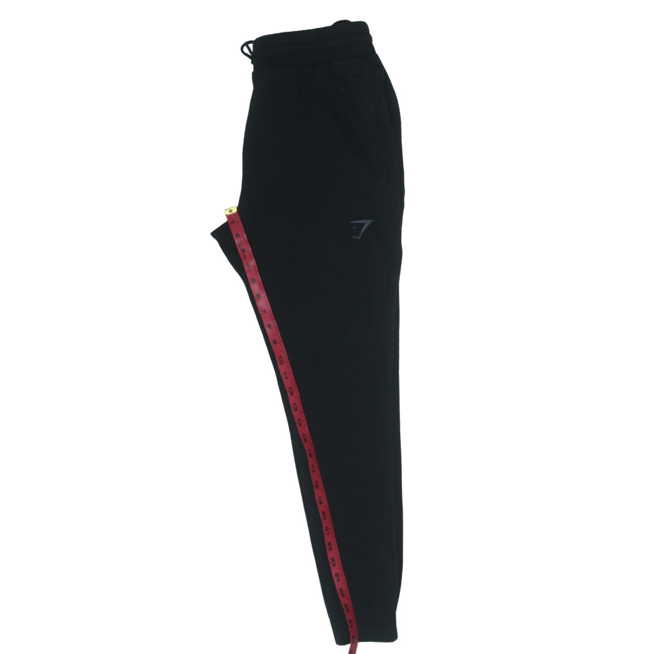 Gymshark Men's Black Slim Fit Joggers Size M Fleece Activewear