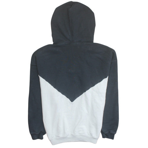 adidas Men's Black Pullover Hoodie S Fleece 1/4 Zip Trefoil Logo