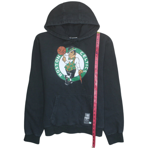 NBA Mens Black Boston Celtics Pullover Hoodie Size L