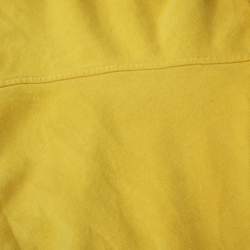 Adidas Men’s Yellow Lakers Pullover Sweatshirt XL Logo Sportswear