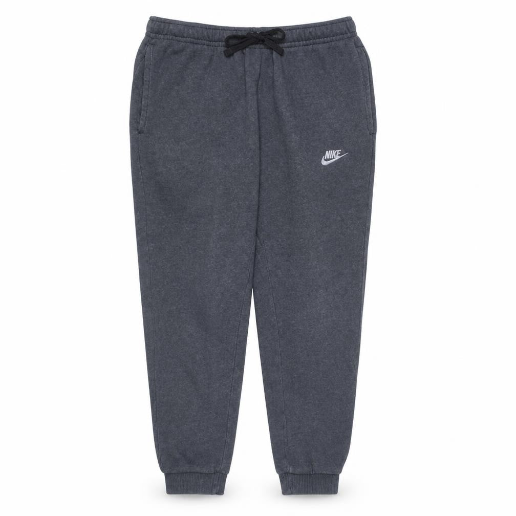 Nike Men Grey Fleece Jogger Trousers Size M Regular Fit