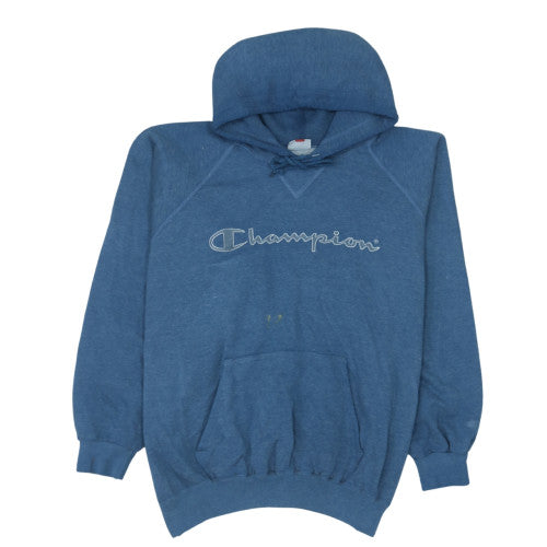 Champion Men's Blue XL Pullover Hoodie Classic Logo Sweatshirt