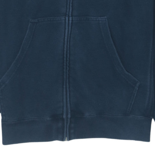 Champion Mens Blue Full Zip Sweatshirt Large Fleece Athletic