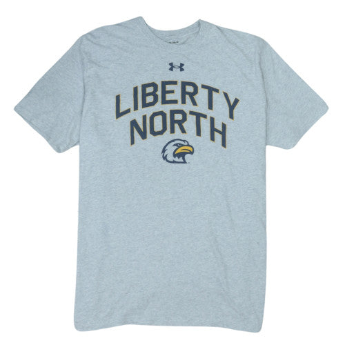 Under Armour Men’s Grey Liberty North XL Short Sleeve Sports T-Shirt
